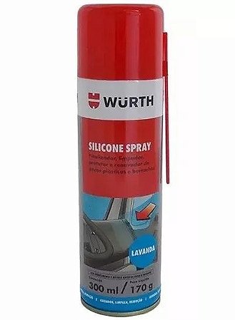 Silicone Spray Wurth 300ml - Loja Yamase - Distribuidora de produtos para  estética automotiva