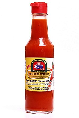 MOLHO DE PIMENTA 145ML SABOR MINEIRO