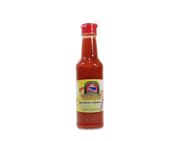 MOLHO DE PIMENTA COM SEMENTE 145ML SABOR MINEIRO