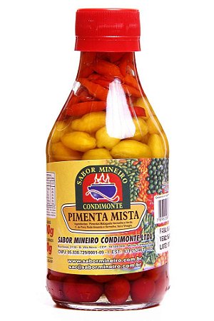 PIMENTA MISTA 200GR SABOR MINEIRO