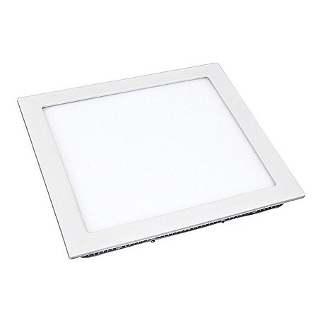 Luminária Led Embutir Quadrada 12w / 18w / 24w Luz Branca - Lumanti