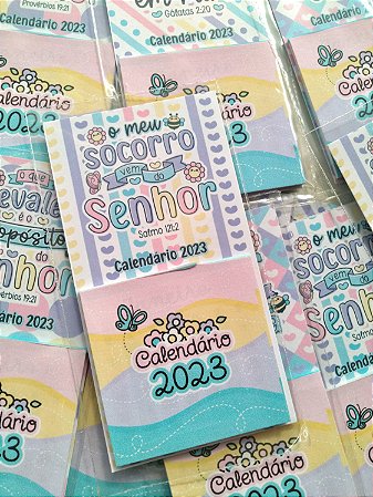 Mini calendário Imã de geladeira