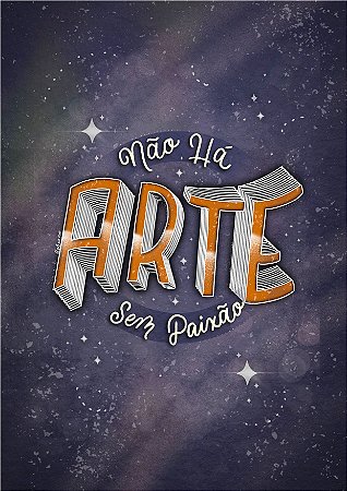 Caderno para anotação Arte