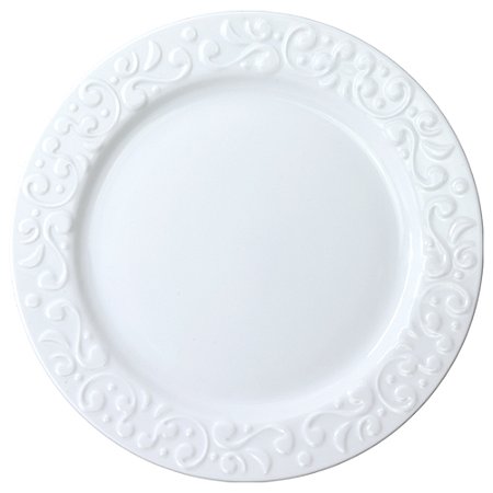 Jogo 12 Pratos Rasos Porcelana Germer Tassel
