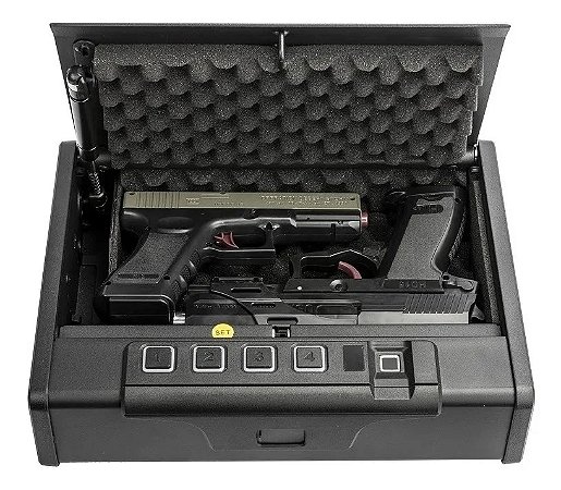 Cofre Armas Curtas Pistola Armamento Biometria Digital
