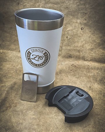 Copo Térmico ZERO18 BRANCO