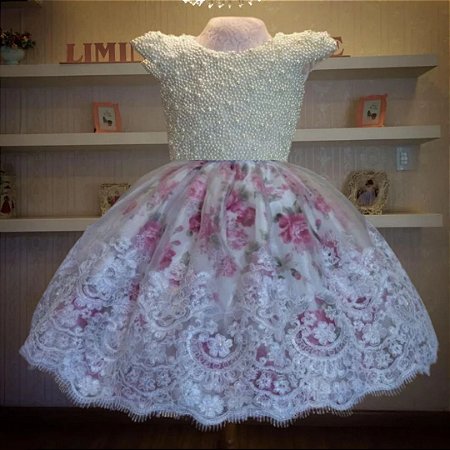 Vestido de Luxo para Daminhas das Flores  - Infantil