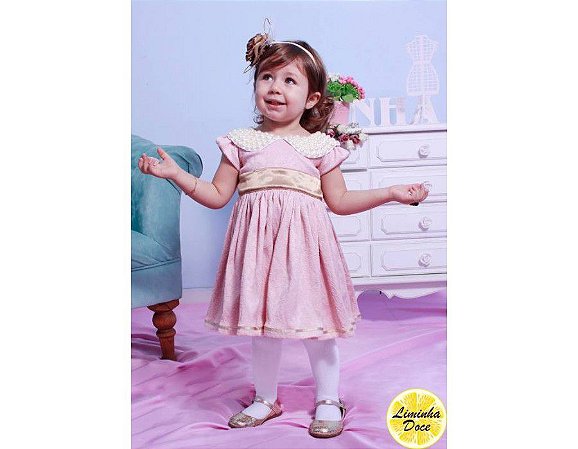 vestido infantil social