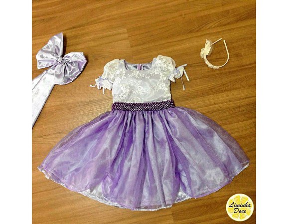 Vestido de Luxo Princesa Sofia - Infantil - Liminha Doce - Vestidos de  Festa Infantis e Mãe e Filha