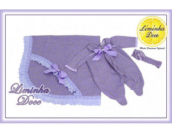 Saída de Maternidade Lilás - Bebês