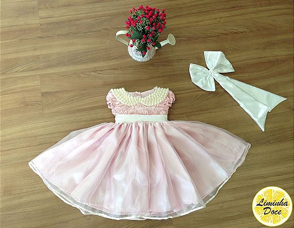 vestido infantil social