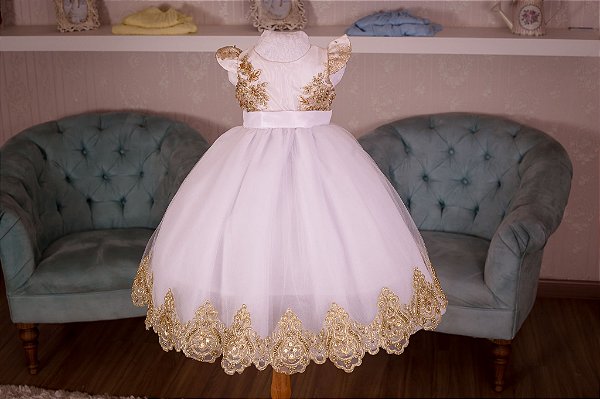 Vestido para o tema Festa Paris - Infantil