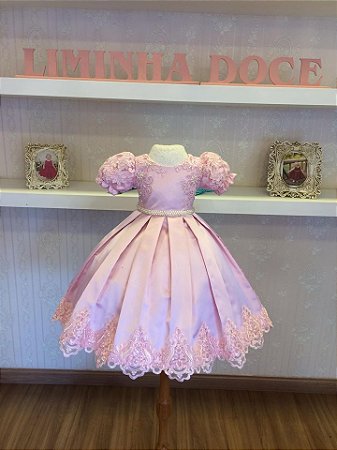 Vestido para Festa de Bonecas - Infantil