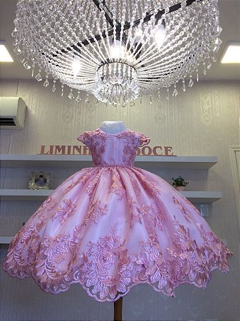 vestido borboletas infantil