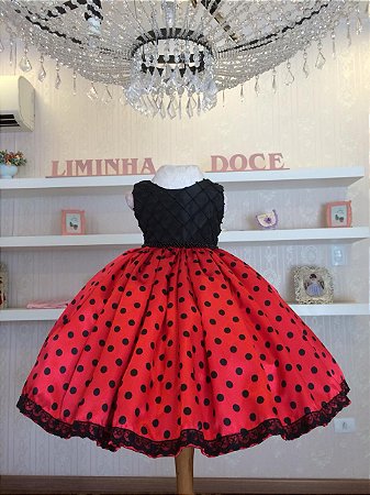 vestido da ladybug