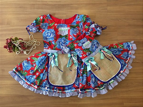 roupas juninas mae e filha