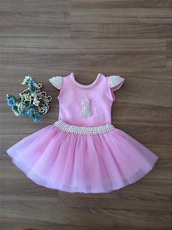 Conjunto Bailarina  -VESTIDOS DE FESTA INFANTIL