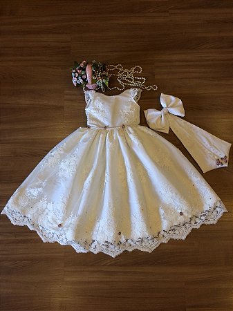 vestido para daminha