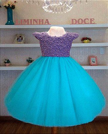 vestido fundo do mar