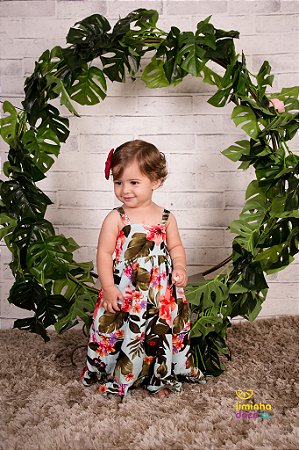 Vestido Floral Longo Infantil