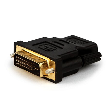 Adaptador DVI macho para HDMI fêmea