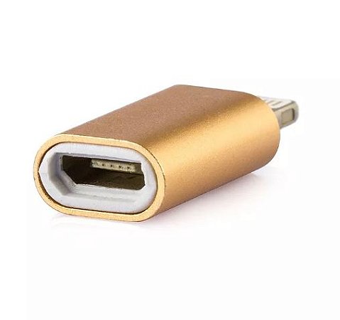 Adaptador Micro USB para iPhones 5, 6, 7, Lightning