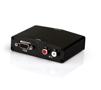 Conversor VGA para HDMI com Áudio RCA