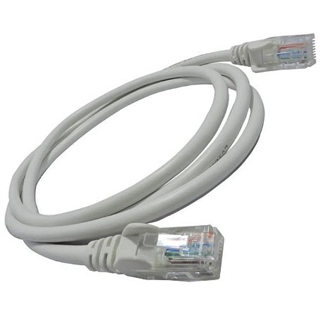 Patch Cord Cat6 Injetado Gigabit Branco 1.50M - Panduit