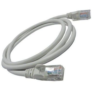 Cabo de Rede CAT6 Rj45 BRANCO GIGA - Internet por metro - 20 Metros