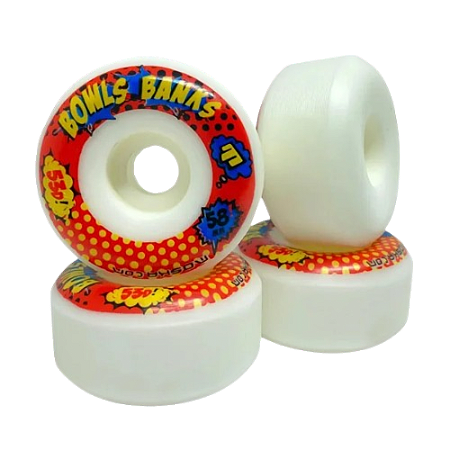 Roda Moska Skate Bowls Banks 142mm