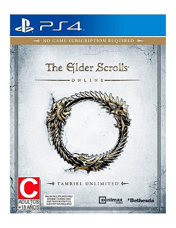 The Elder Scrolls Online Ps4 Usado Midia Fisica - BLACK FRIDAY
