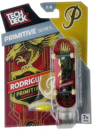 Tech Deck Primitive Series Paul Rodriguez - Skateprorole - Onde skate não é  tudo igual