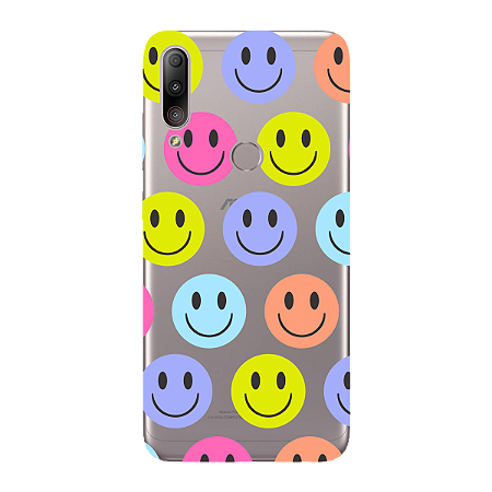 Capinha para Asus Zenfone Max Plus M2 Anti Impacto Personalizada  - Smiles - Sorrisos