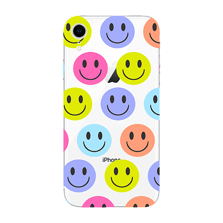 Capinha para iPhone XR Anti Impacto Personalizada - Smiles - Sorrisos