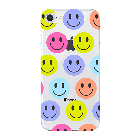 Capinha para iPhone SE 2022 Anti Impacto Personalizada - Smiles - Sorrisos