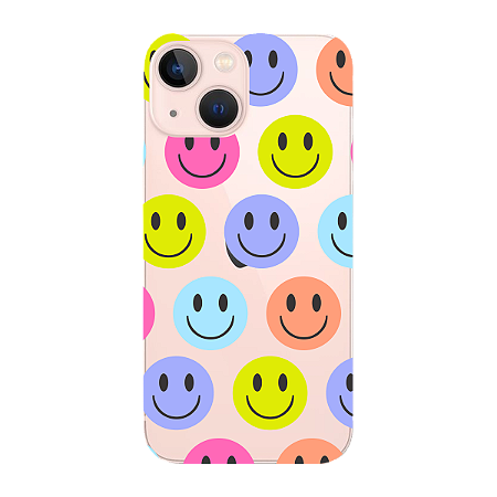 Capinha para iPhone 13 Mini Anti Impacto Personalizada - Smiles - Sorrisos