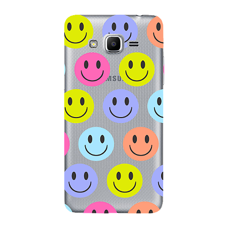 Capinha para Samsung Gran Prime Anti Impacto Personalizada - Smiles - Sorrisos