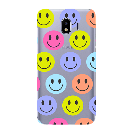 Capinha para Samsung J4 Anti Impacto Personalizada - Smiles - Sorrisos