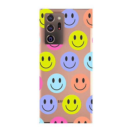 Capinha para Samsung Note 20 Ultra Anti Impacto Personalizada - Smiles - Sorrisos