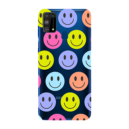 Capinha para Samsung M21 Anti Impacto Personalizada - Smiles - Sorrisos