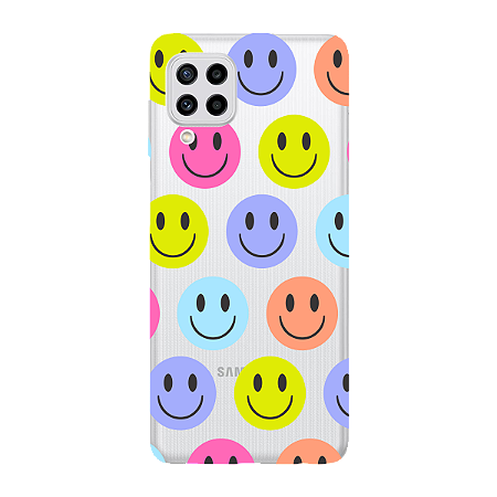 Capinha para Samsung M22 Anti Impacto Personalizada - Smiles - Sorrisos