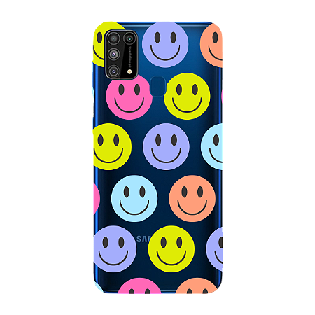 Capinha para Samsung M31 Anti Impacto Personalizada - Smiles - Sorrisos