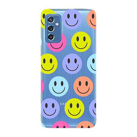 Capinha para Samsung M52 5G Anti Impacto Personalizada - Smiles - Sorrisos