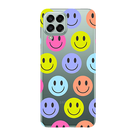 Capinha para Samsung M53 5G Anti Impacto Personalizada - Smiles - Sorrisos
