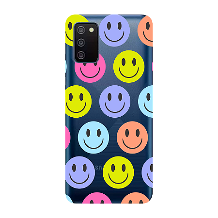 Capinha para Samsung A02s Anti Impacto Personalizada - Smiles - Sorrisos