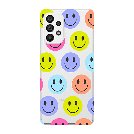 Capinha para Samsung A23 Anti Impacto Personalizada - Smiles - Sorrisos