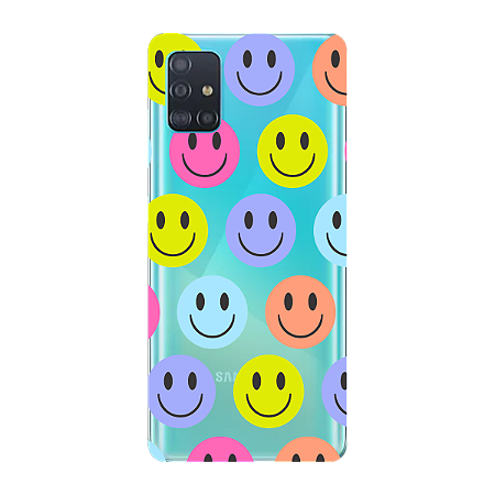 Capinha para Samsung A51 Anti Impacto Personalizada - Smiles - Sorrisos