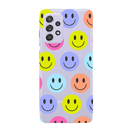 Capinha para Samsung A52s 5G Anti Impacto Personalizada - Smiles - Sorrisos