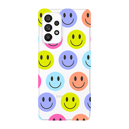 Capinha para Samsung A53 5G Anti Impacto Personalizada - Smiles - Sorrisos
