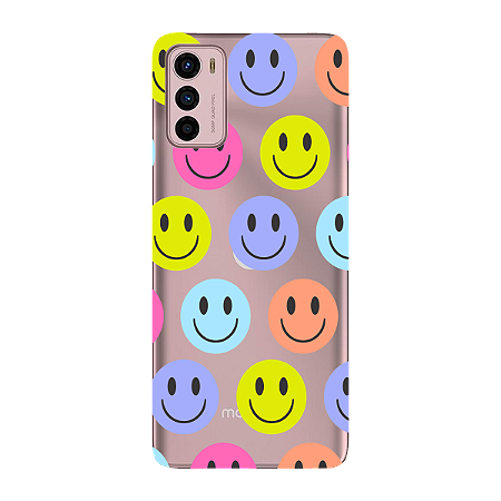 Capinha para Moto G42 Anti Impacto Personalizada - Smiles - Sorrisos